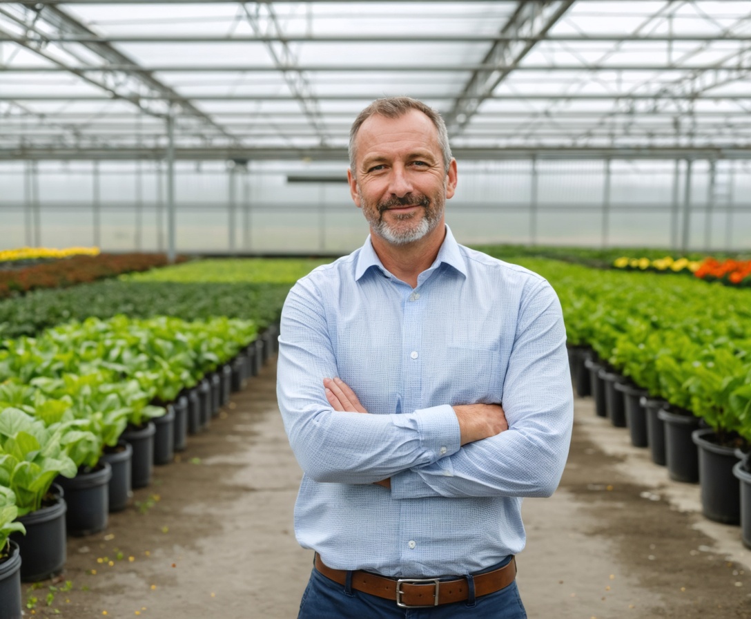 Александр Волков, основатель АгроИнтеллект Хаб, в поле