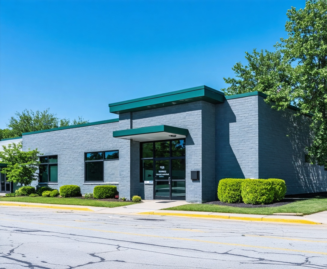 Современное здание офиса АгроИнтеллект Хаб в Спрингфилде